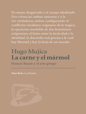 cover image of La carne y el mármol